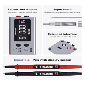 Multímetro Digital Inteligente MECHANIC SHERLOCK V2.0 con Pantalla LCD Interna y Función de Prueba Automática - Product Image 1