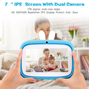 Tablette PC Android 11.0 à écran tactile capacitif de 7 pouces, processeur quadricœur 1,8 GHz, application pour enfants OEM, nouvelle tablette Allwinner avec 2 Go de mémoire, utilisation éducative - Product Image 3
