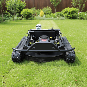 Tondeuse à <span class=keywords><strong>gazon</strong></span> télécommandée populaire tout-terrain - Adaptable à l'agriculture européenne avec certification CE pour les pentes en pente - Product Image 1