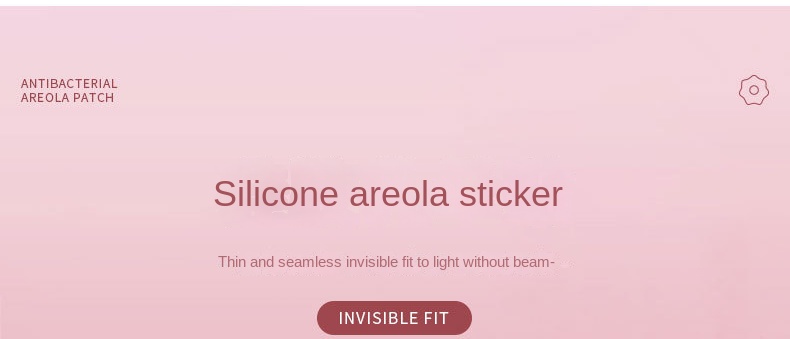 ZOYIAME Silicone Breast Chest Stickers Invisible Wedding Intimates Accessories Women Waterproof Anti-Bump Silicone Nipple Cover