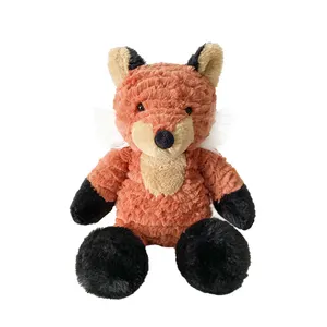 Kpop偶像娃娃可爱毛绒毛绒动物定制毛绒玩具红狐狸娃娃