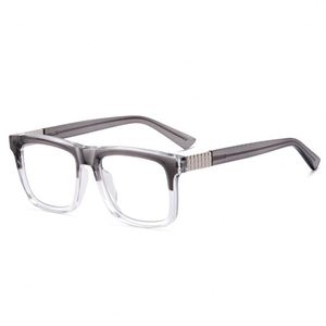 Monturas de Gafas Ópticas Rectangulares de Aro Completo TR90 de Alta Calidad 93529, Diseño Geométrico para Hombre, Anti-luz Azul, Modernas para Uso Diario - Product Image 4