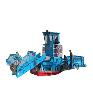 Aquatic trash skimmers sea weed cleaning machine boats with low competitive price