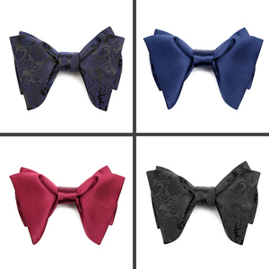 Farfallino nero Pre-annodato nero con Design speciale regolabile - Product Image 2