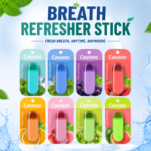 Inalatore Rinfrescante per la Bocca, Stick alla Frutta e Menta, Olio Essenziale per l'Alito Fresco, Aromaterapia Tascabile, Etichetta Privata OEM - Product Image 4