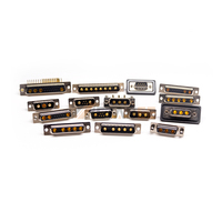 Conector D-SUB Combo 2V2 2W2 3V3 3W3 5W5 7W2 8W8 9W4 11W1 13W3 13W6 17W2 21W1 21W4 25W3 27W2 36W4 Macho y Hembra para Señal Coaxial