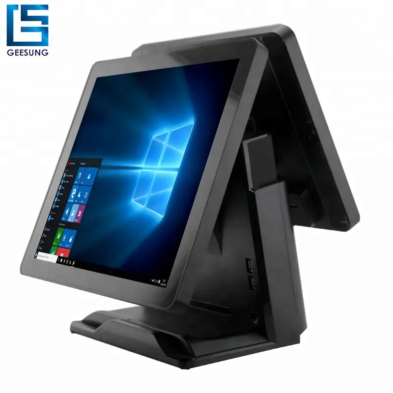 Factory Price Smart pos machine wifi cash register dual screen window all in one pos systems clothing store for retail shop