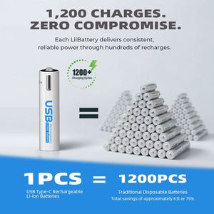 CITICITY Competitive Price 1.5V 500mAh AAA Batteries Fast Charging Removable Design With <b>Storage</b> Box for Retail Wholesalers - Product Image 2