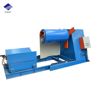 Desbobinador Hidráulico de Bobinas de Acero de 5, 7 y 10 Toneladas con Carro de Carga para Máquina de Conformado en Frío - Product Image 2