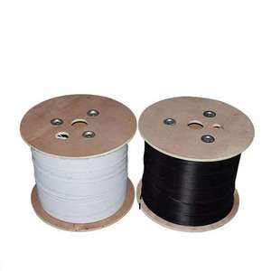 屋内FTTH光ファイバケーブル 1/2芯 シングルモード G657A クリアケース 0.25mm タイトバッファード LSZH 難燃性 - Product Image 1