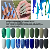 Kaga OEM 8ml de vernis gel avec logo personnalisé échantillon gratuit ensemble de vernis à ongles gel pour lampe uv fournitures pour ongles