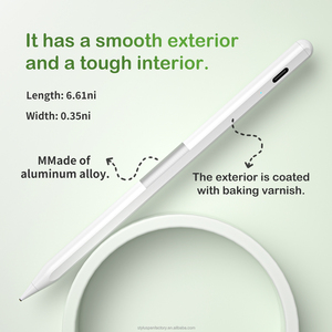 Stylet universel en plastique pour Android <span class=keywords><strong>Samsung</strong></span> S Pen <span class=keywords><strong>Tablette</strong></span> d'ordinateur portable pour Apple iPad Crayon à écran tactile actif - Product Image 2