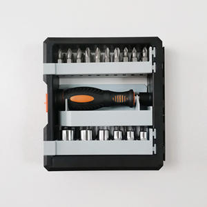 Ensemble d'outils à main Lixin Tools de 38 pièces avec embouts de tournevis, douilles de 1/4 po, système métrique, pour usage domestique - Product Image 1