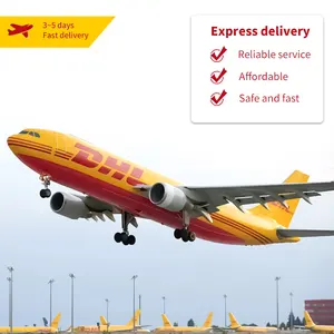 Precio bajo flete aéreo servicio de entrega de mensajería DHL tarifas expresas carga China a Arabia Saudita KSA