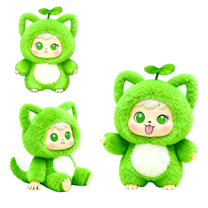 Cadeau d'anniversaire pour enfants, filles, jouet en peluche, adorable lapin rose, poupée en peluche avec <span class=keywords><strong>carotte</strong></span> sur la tête, yeux en forme de cœur - Product Image 5