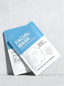 Sac de rangement pour masque facial de forme personnalisée, emballage jetable, organisateur de maquillage de voyage, pochette en plastique réutilisable, soins de la peau, cosmétiques - Product Image 5