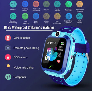 Q12 enfants montre intelligente écran tactile LBS emplacement HD photographie téléphone montres réveil récompense interphone mains libres bidirectionnel - Product Image 4