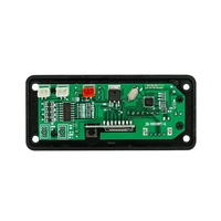JQ 2X25W araba ses ses güç amplifikatörü modülü kurulu MP3 Bluetooth modülü çalar dekoder kurulu USB kiti