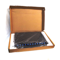 Panneau de brassage optique (ODF) 1U 2U 4 12 24 48 ports, montable en rack, avec boîtier de répartition et plateau de raccordement pour FTTH