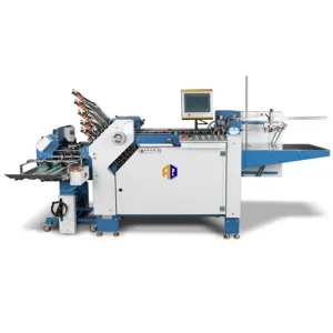 China Manufacturer Hot Sell A4 Cross Fold Paper Folding Machine Paper Manual For Paper Folder