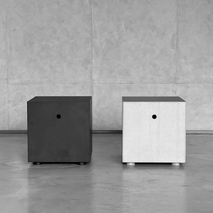 Table de <span class=keywords><strong>chevet</strong></span> <span class=keywords><strong>cube</strong></span> minimaliste moderne pour chambre à coucher, fabrication Foshan, construction en bois - Product Image 1