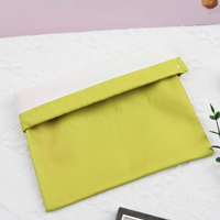 Pochette à cordon en cuir PU avec logo personnalisé en relief, sac à cordon en PU au toucher doux pour bijoux, cosmétiques, accessoires, emballage cadeau