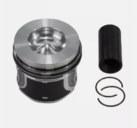 PISTON ET SEGMENTS STD x1 POUR MOTEUR DIESEL 204DTA AJ200 LAND ROVER JAGUAR 2.0