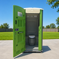 Toilettes mobiles de luxe portables pour événements, toilettes temporaires extérieures en HDPE avec un design moderne, toilettes portables