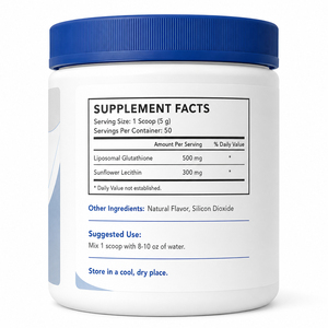 Complément de Vitamine C Liposomale Réduite Personnalisé 1000mg Glow 30000, Poudre de L-Glutamine, Beauté, Adultes, Riches en Protéines, Femmes Enceintes - Product Image 6
