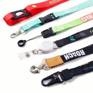 Custom Logo Personalized Neck Strap Keychain Nylon <b>Lanyards</b> With Logo Custom <b>Polyester</b> <b>Lanyard</b> - Product Image 1