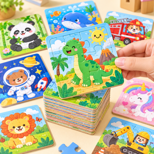 Vendita Diretta dalla Fabbrica, Puzzle Creativi Personalizzati per <span class=keywords><strong>Bambini</strong></span>, <span class=keywords><strong>Giochi</strong></span> Educativi in Carta per l'Infanzia e l'Asilo - Product Image 3