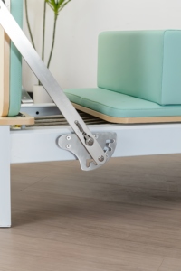Lettino Reformer <span class=keywords><strong>Pilates</strong></span> in Lega di Alluminio di Alta Qualità con Carrello Grande e Binario Silenzioso per Studi <span class=keywords><strong>Pilates</strong></span> - Direttamente dalla Fabbrica - Product Image 3