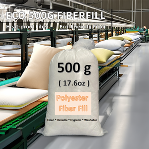 Eco-Friendly 500G Bag Soft Toy Filling 7D Fine Primary Dacron Carded <strong>Fiber</strong> Cushion Hollow Raw Fiberfill Plump <strong>Polyester</strong> <strong>Recycled</strong> - Product Image 2