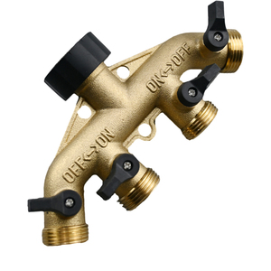 Répartiteur de <span class=keywords><strong>tuyau</strong></span> <span class=keywords><strong>d</strong></span>'<span class=keywords><strong>arrosage</strong></span> en laiton à 4 voies de 3/4 "Distributeur de connecteur <span class=keywords><strong>d</strong></span>'<span class=keywords><strong>arrosage</strong></span> de type Y <span class=keywords><strong>pour</strong></span> <span class=keywords><strong>robinet</strong></span> et <span class=keywords><strong>robinet</strong></span> extérieurs - Product Image 4