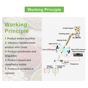 Wesort ai công nghệ chuyên nghiệp hạt giống sen màu SORTER trang trại máy để phân loại hạt giống hoa sen hỗn hợp Việt Nam - Product Image 3
