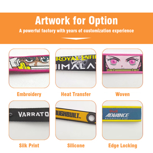 Biểu Tượng Tùy Chỉnh Thiết Kế Vải Anime Máy Bay Dệt Thêu Keychain Máy Bay Phản Lực <span class=keywords><strong>Tag</strong></span> - Product Image 3