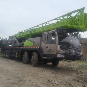 Used ZOOMLION 50Ton Heavy Mobile Truck <b>Crane</b> All Terrain 42M Lifting Height 2021 Model High Efficiency Reasonable Truck <b>Cranes</b> - Product Image 1