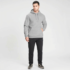 High Quality <b>Lightweight</b> <b>Hoodie</b> for Men and Plus Size Men with Custom Logo Hot Selling Breathable Embroidered Solid Pattern - Product Image 1