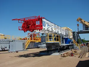 Plate-forme de forage de champ pétrolifère Rg nouvelle plate-forme de travail de type automatique intégrée montée sur camion