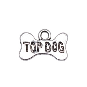 Pendentif Breloque Os de Chien en Alliage de Zinc Métal Mixte <span class=keywords><strong>pour</strong></span> <span class=keywords><strong>Collier</strong></span>, Bracelet, Porte-clés <span class=keywords><strong>pour</strong></span> Animaux de Compagnie, Fournitures d'Artisanat, Étiquette DIY - Product Image 3