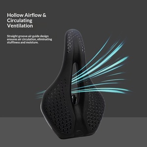 <span class=keywords><strong>Selle</strong></span> <span class=keywords><strong>de</strong></span> vélo ergonomique avec coussin en mousse absorbant les chocs, réduit les douleurs aux fesses pour les cyclistes <span class=keywords><strong>de</strong></span> VTT et <span class=keywords><strong>de</strong></span> <span class=keywords><strong>route</strong></span> - Product Image 4