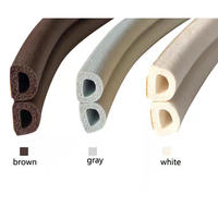 Porte en bois colorée auto-adhésif mousse Type EPDM bande d'étanchéité en caoutchouc D E I P Collision étanchéité isolation phonique Service de coupe
