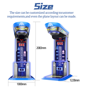 NEOFUNS CE ROHS Machine de boxe d'arcade personnalisable avec fonction de refroidissement au cola / versions loterie / vidéo / échange de billets - Product Image 4