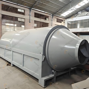 Nueva Máquina Secadora Rotatoria de Tambor Controlada por PLC de Acero Inoxidable para Granos, Hojas de Moringa, Alimentos Secos, Procesamiento de Residuos y Lodos - Product Image 4