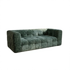 Wholesale Space Saving Compressed <b>Sofa</b> <b>Bed</b> Vacuum Packed High Density Foam Biscuit Tufted Cashmere Extendable Modern <b>Sleeper</b> - Product Image 4