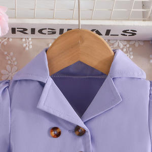 2 pezzi/vestito neonata <span class=keywords><strong>6</strong></span> <span class=keywords><strong>mesi</strong></span>-4 anni manica lunga Top Sling dress Costume da principessa vestito bambino - Product Image 4