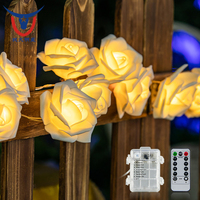 Luces Decorativas LED con Clasificación IP44, Blanco Cálido, 3m/4m para el Día de San Valentín