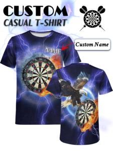 تي شيرت بتسامي ماركاكارالي يطلق العنان لشغف السهام مع تصميم نسر وسهام قابل للتخصيص - Product Image 5