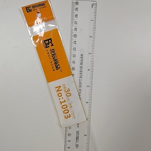 Tùy chỉnh rõ ràng 30cm nhựa straightedge sinh viên Lớp Học Hướng dẫn quy mô Cai Trị 12inch Nhựa Cai Trị Kích thước thực tế - Product Image 4