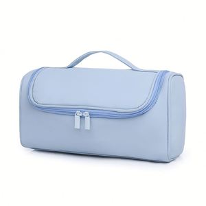 Women's Fashion Portable Water Resistant <b>Makeup</b> Bag with Zipper Travel Business <b>Makeup</b> Pouch <b>Storage</b> Pouch Cosmetic Bags - Product Image 1